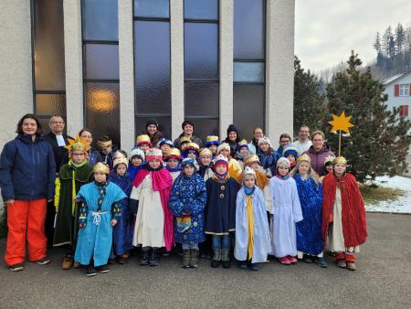 Freude beim Sternsingen in Bichelsee